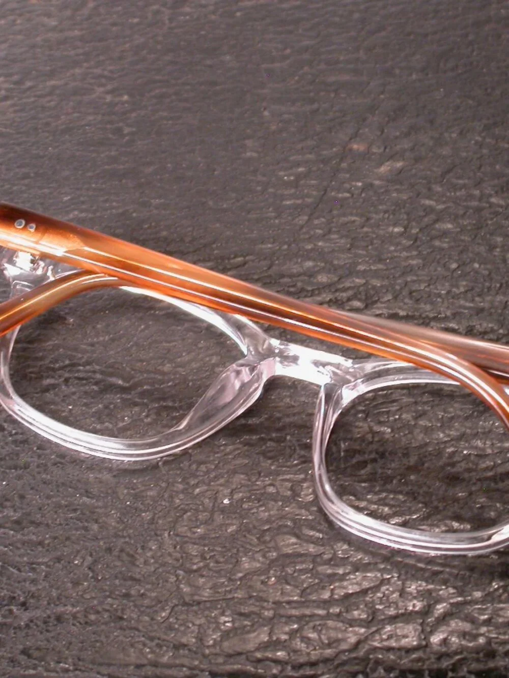 Warby Parker Felix N Crystal Clear Tortoise Eyeglasses Frames